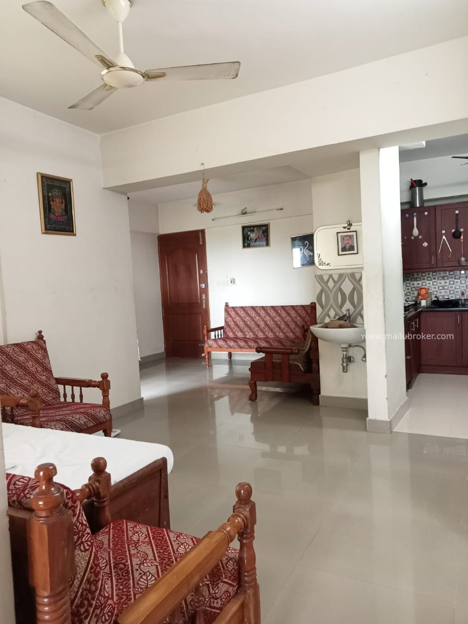 2BHk flat for sale in kakkandu @47lacs