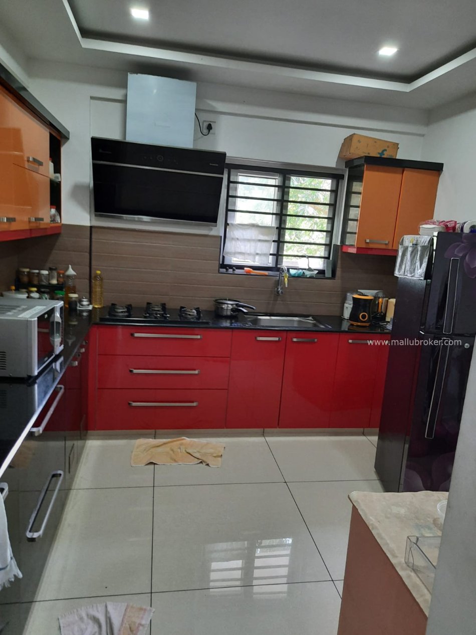 3BHK fully furnished house for rent in ponnekara,edappaly @30k