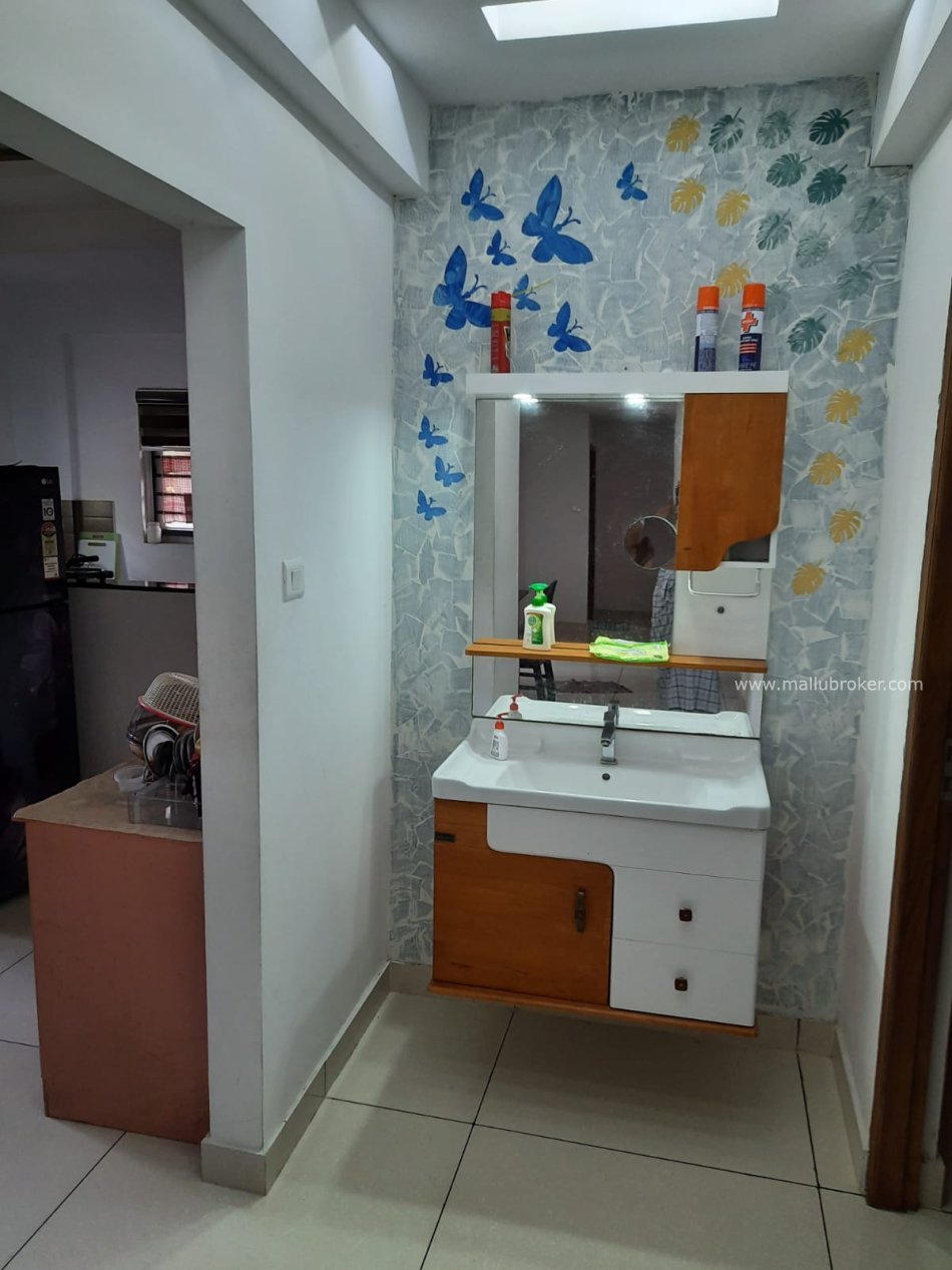 3BHK fully furnished house for rent in ponnekara,edappaly @30k