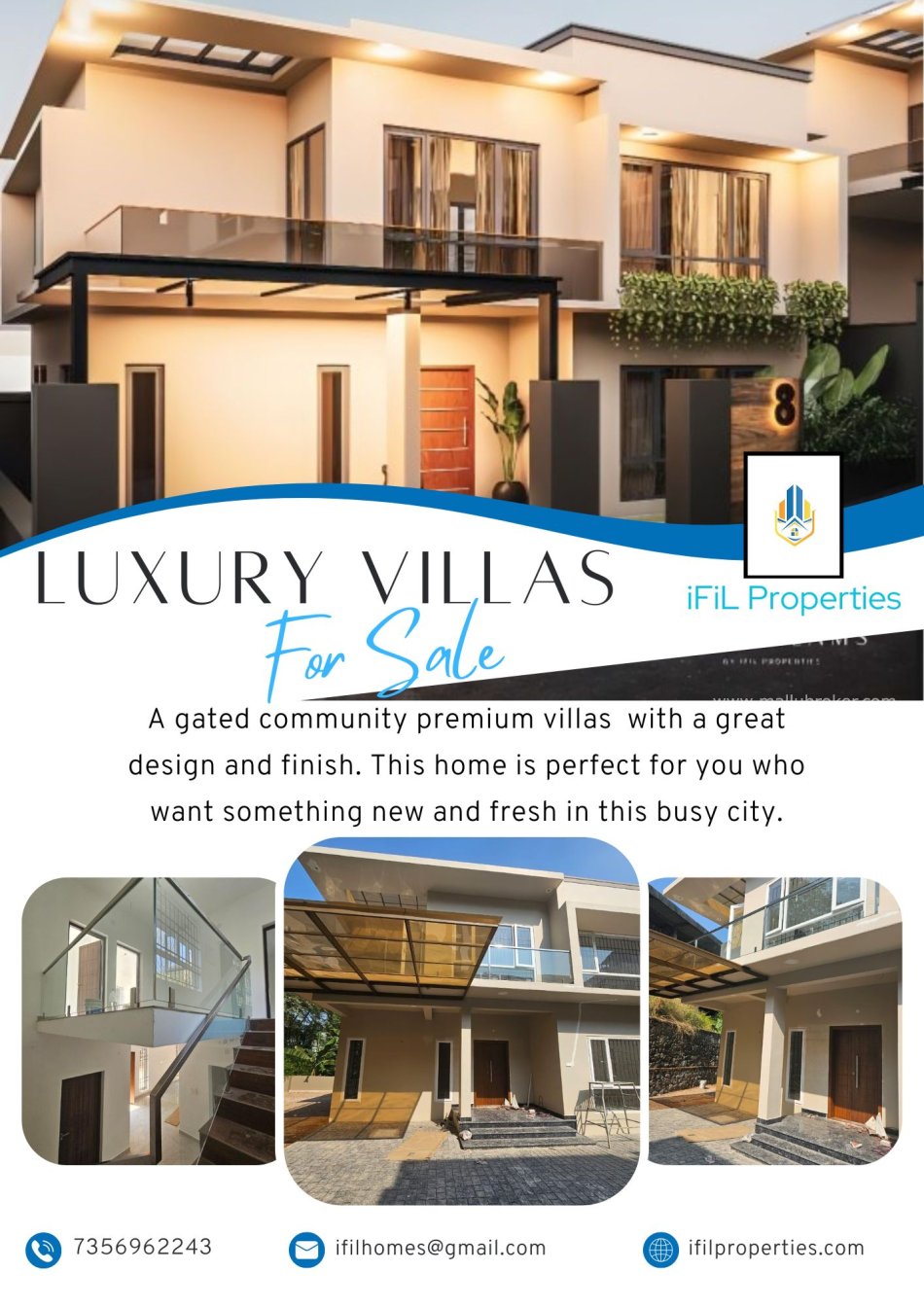 4 BHK premium gated community villas for sale